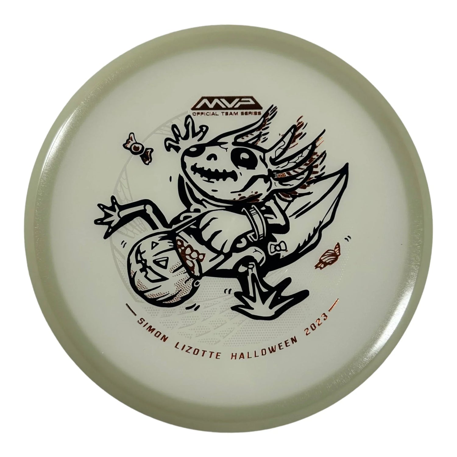 Axiom Discs Hex | Total Eclipse | Skeleton/Purple Rim 174 - 176g (Simon Lizotte) Disc Golf