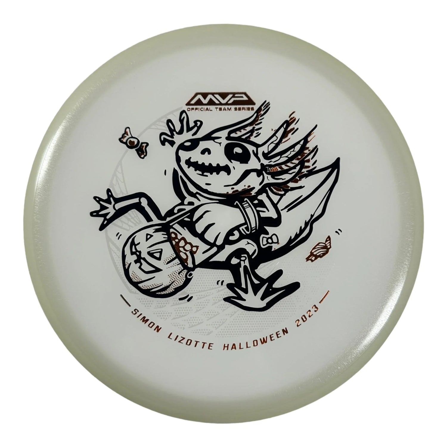 Axiom Discs Hex | Total Eclipse | Skeleton/White Rim 174 - 176g (Simon Lizotte) Disc Golf