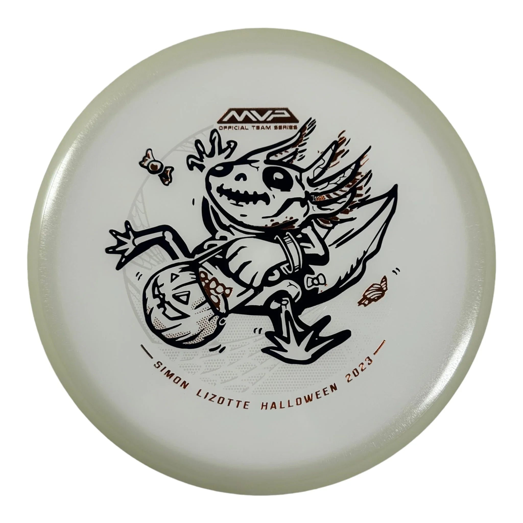 Axiom Discs Hex | Total Eclipse | Skeleton/White Rim 174 - 176g (Simon Lizotte) Disc Golf