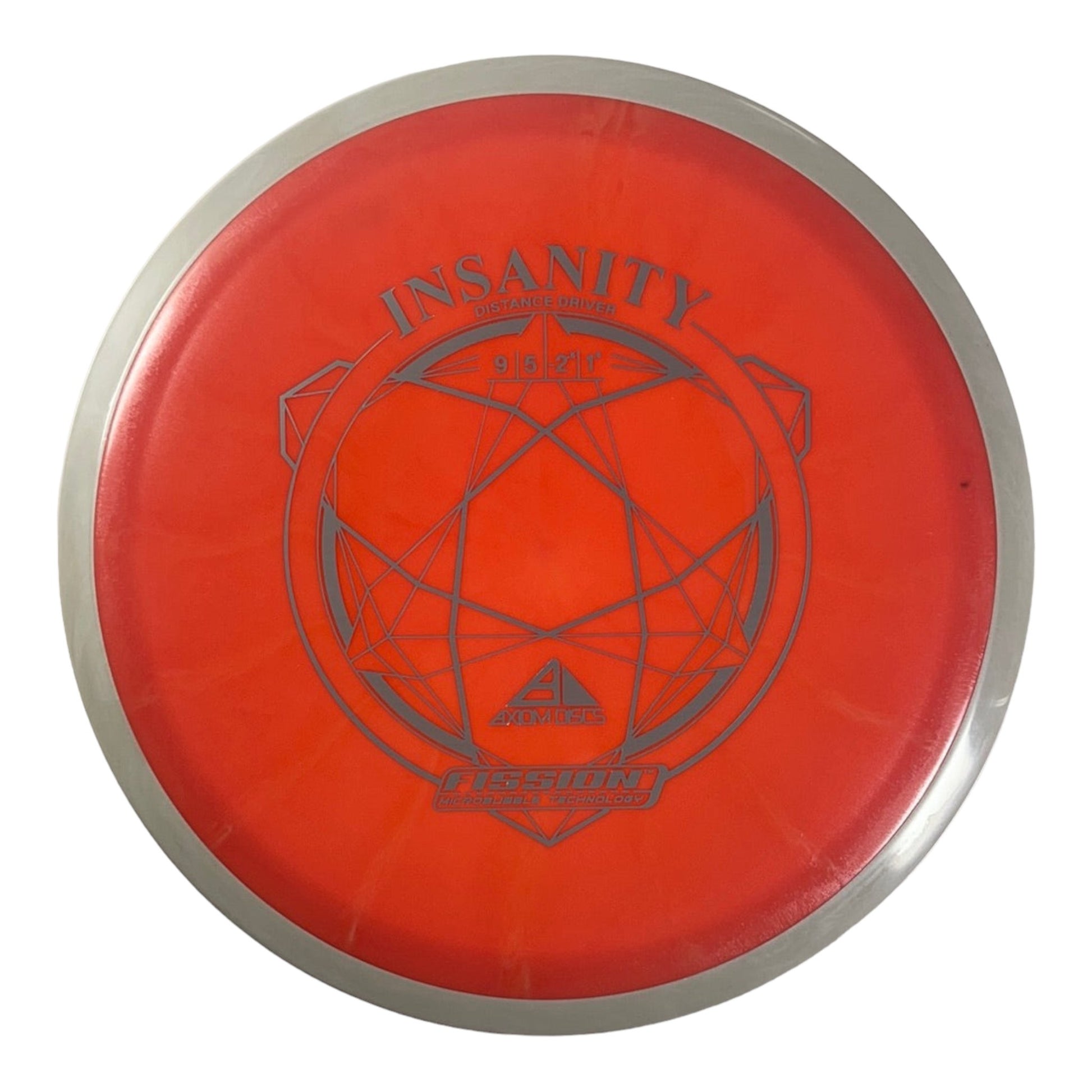 Axiom Discs Insanity | Fission | Orange/White 169g Disc Golf
