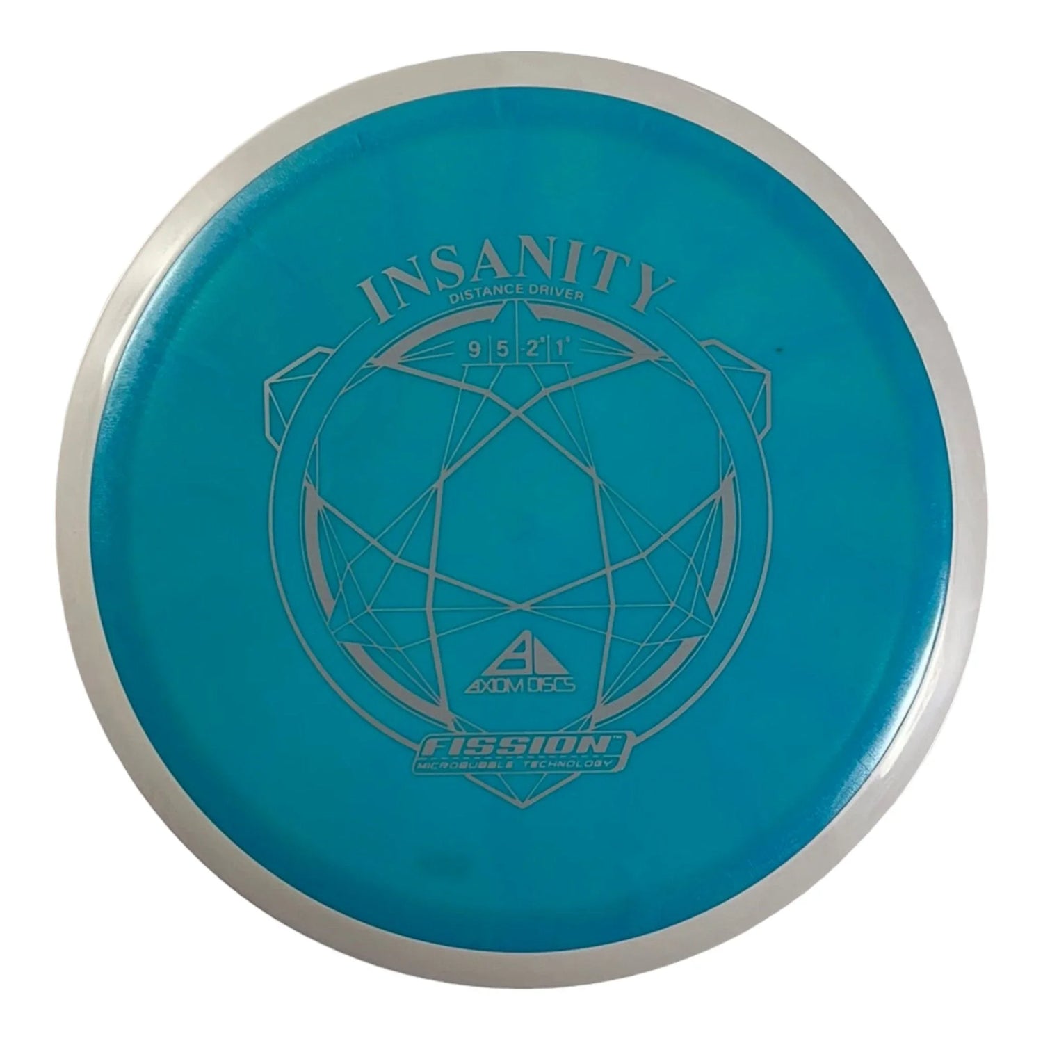 Axiom Discs Insanity | Fission | Blue/White 170g Disc Golf