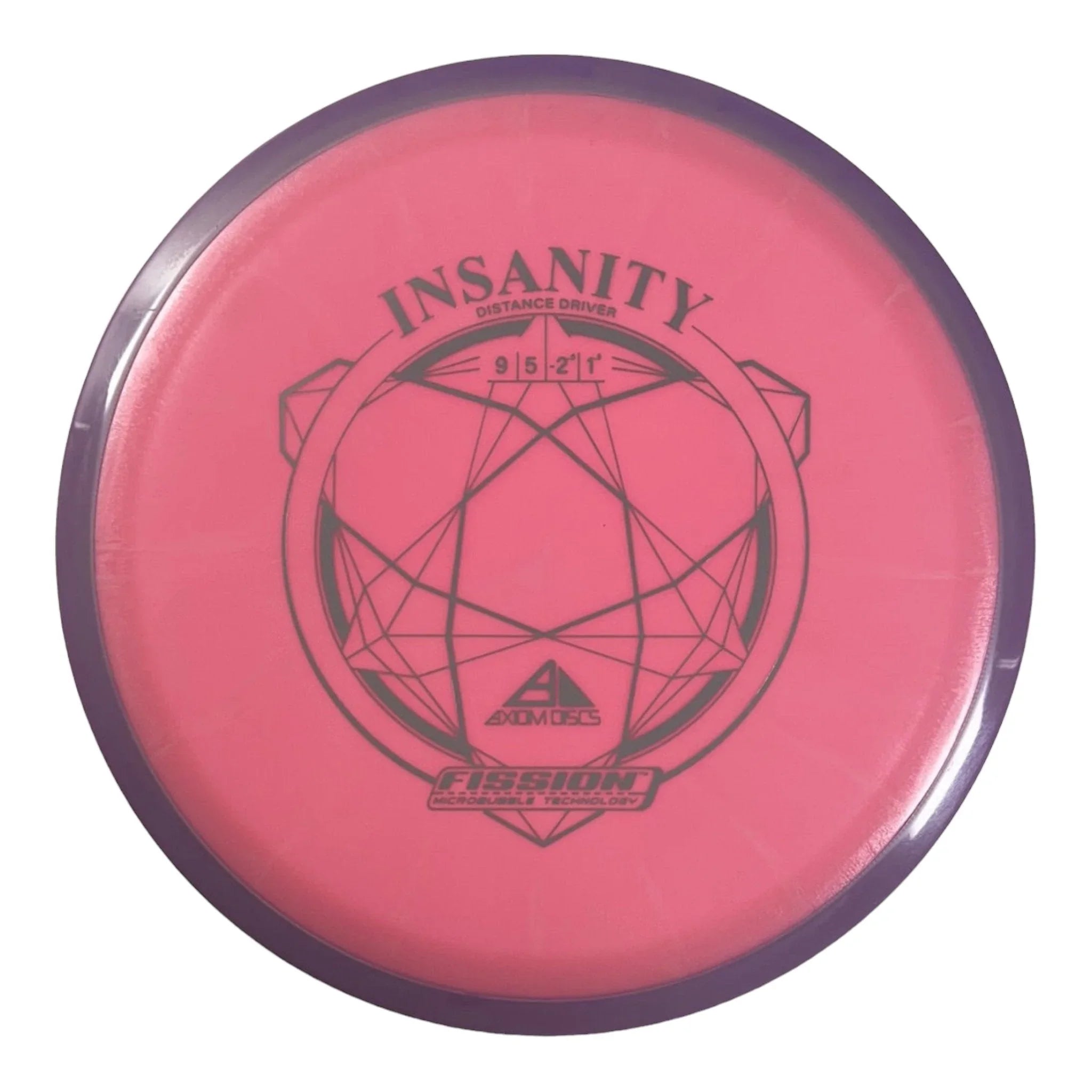 Axiom Discs Insanity | Fission | Pink/Purple 172g Disc Golf