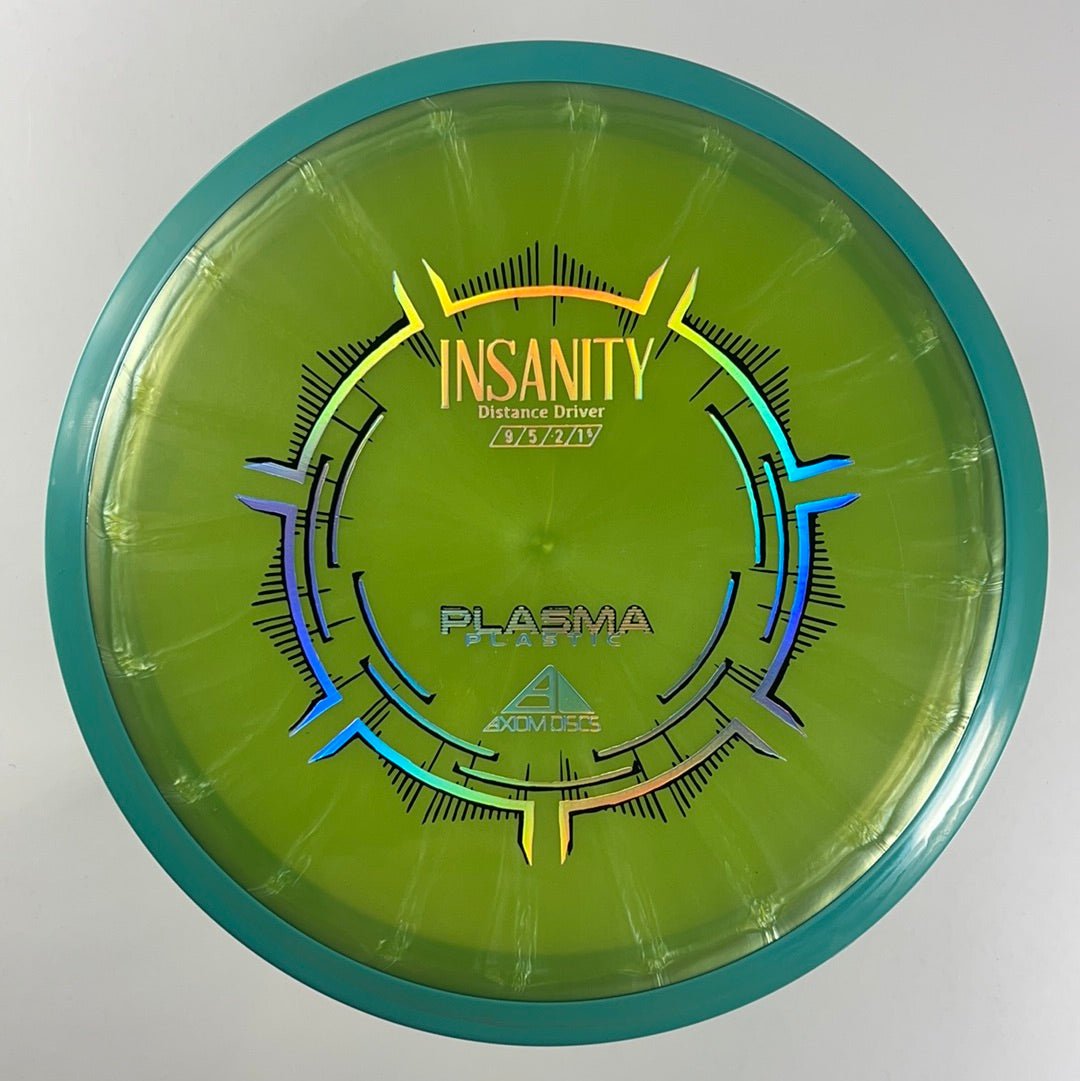 Axiom Discs Insanity | Plasma | Green/Green 169g Disc Golf