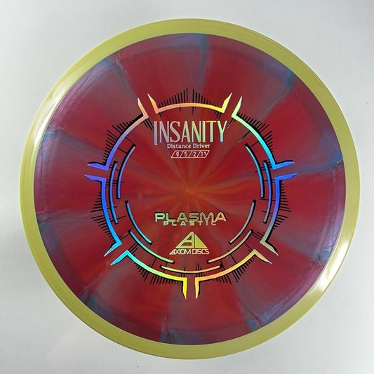 Axiom Discs Insanity | Plasma | Red/Yellow 172g Disc Golf