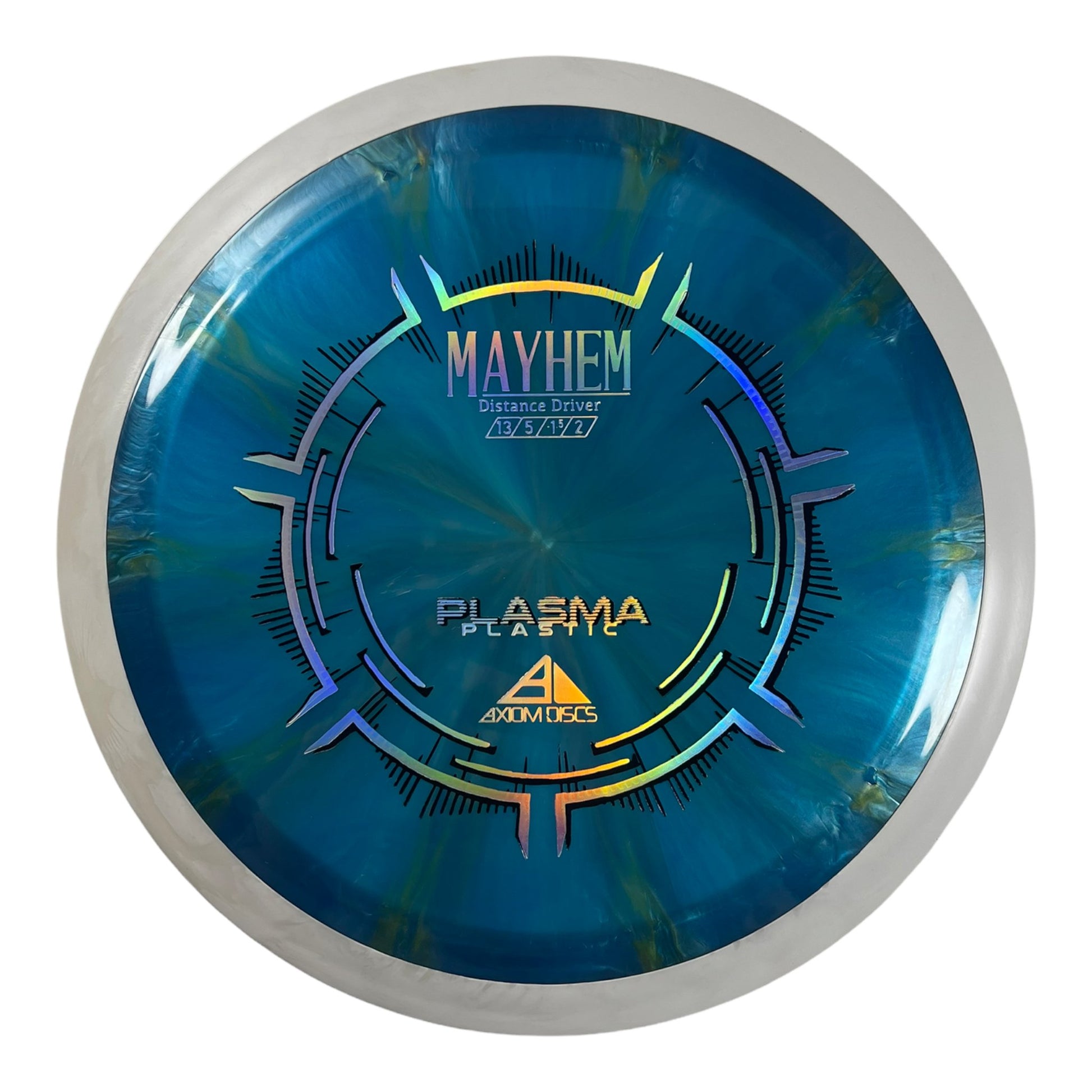 Axiom Discs Mayhem | Plasma | Blue/White 172g Disc Golf