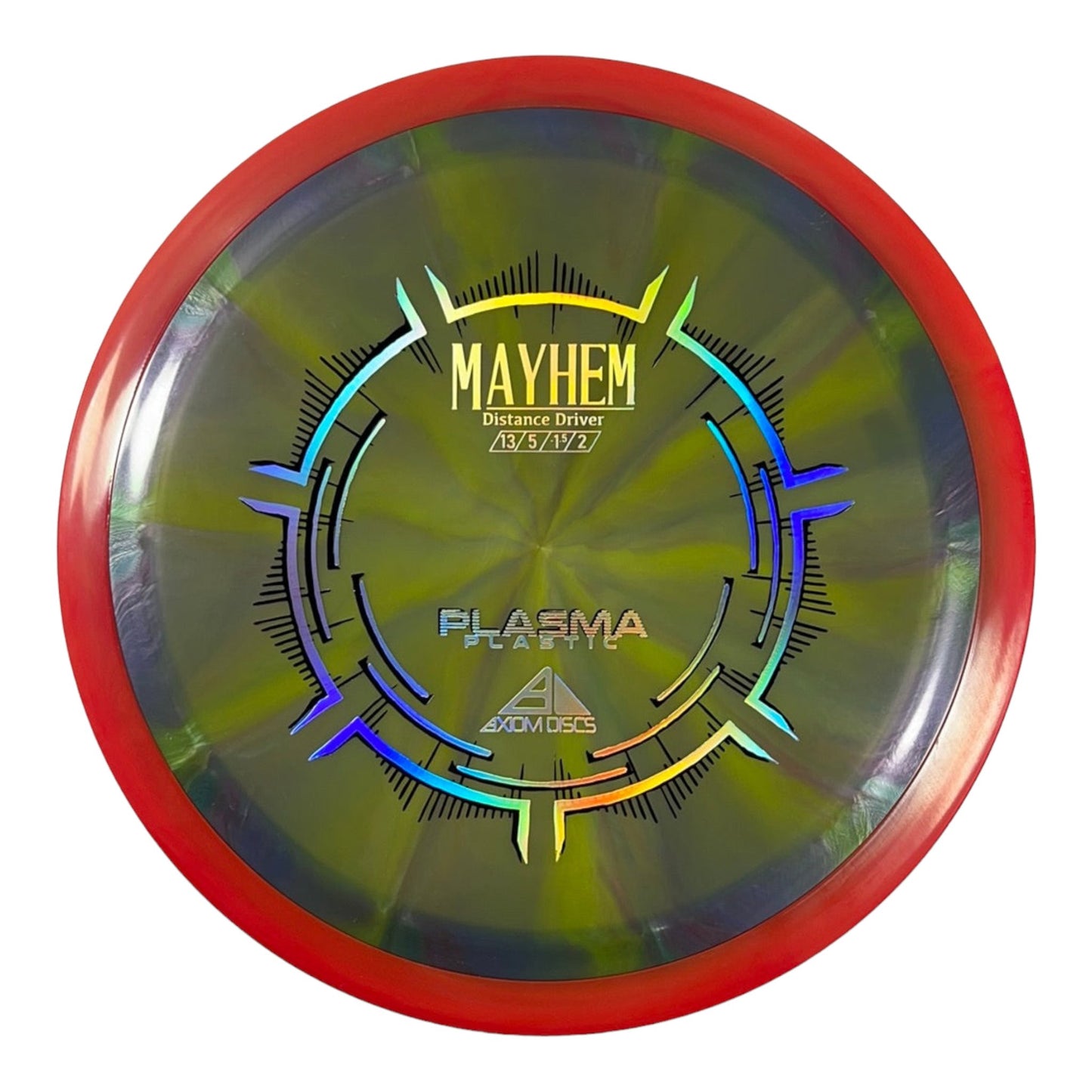 Axiom Discs Mayhem | Plasma | Green/Pink 173g Disc Golf