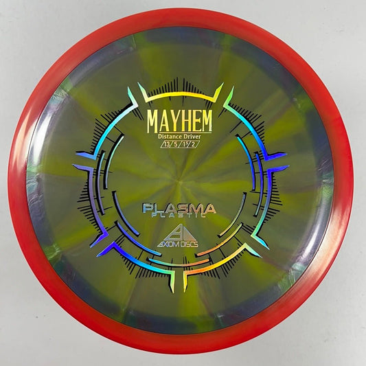 Axiom Discs Mayhem | Plasma | Green/Red 167g Disc Golf