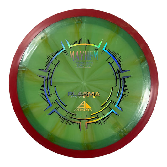 Axiom Discs Mayhem | Plasma | Green/Red 173g Disc Golf