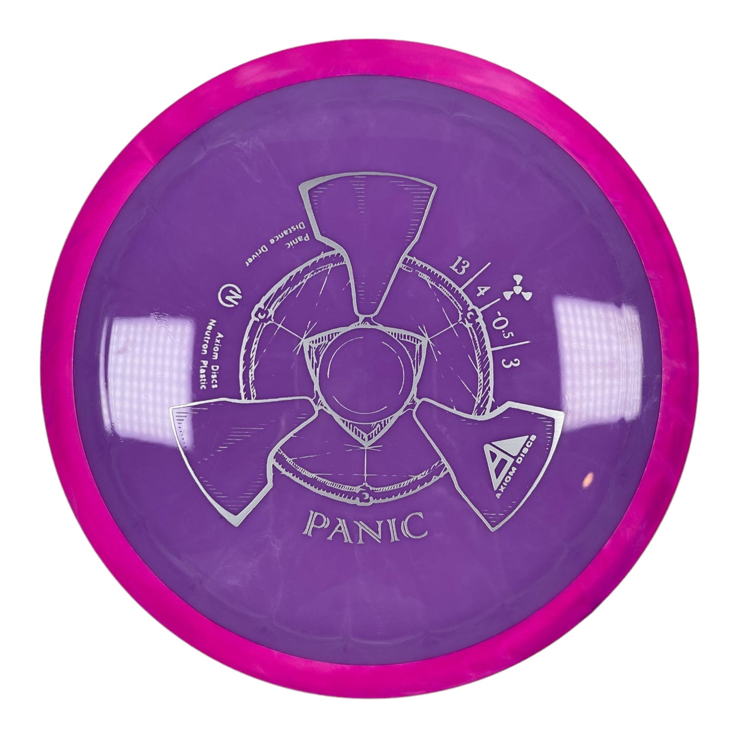 Axiom Discs Panic | Neutron | Purple/Pink 168g Disc Golf