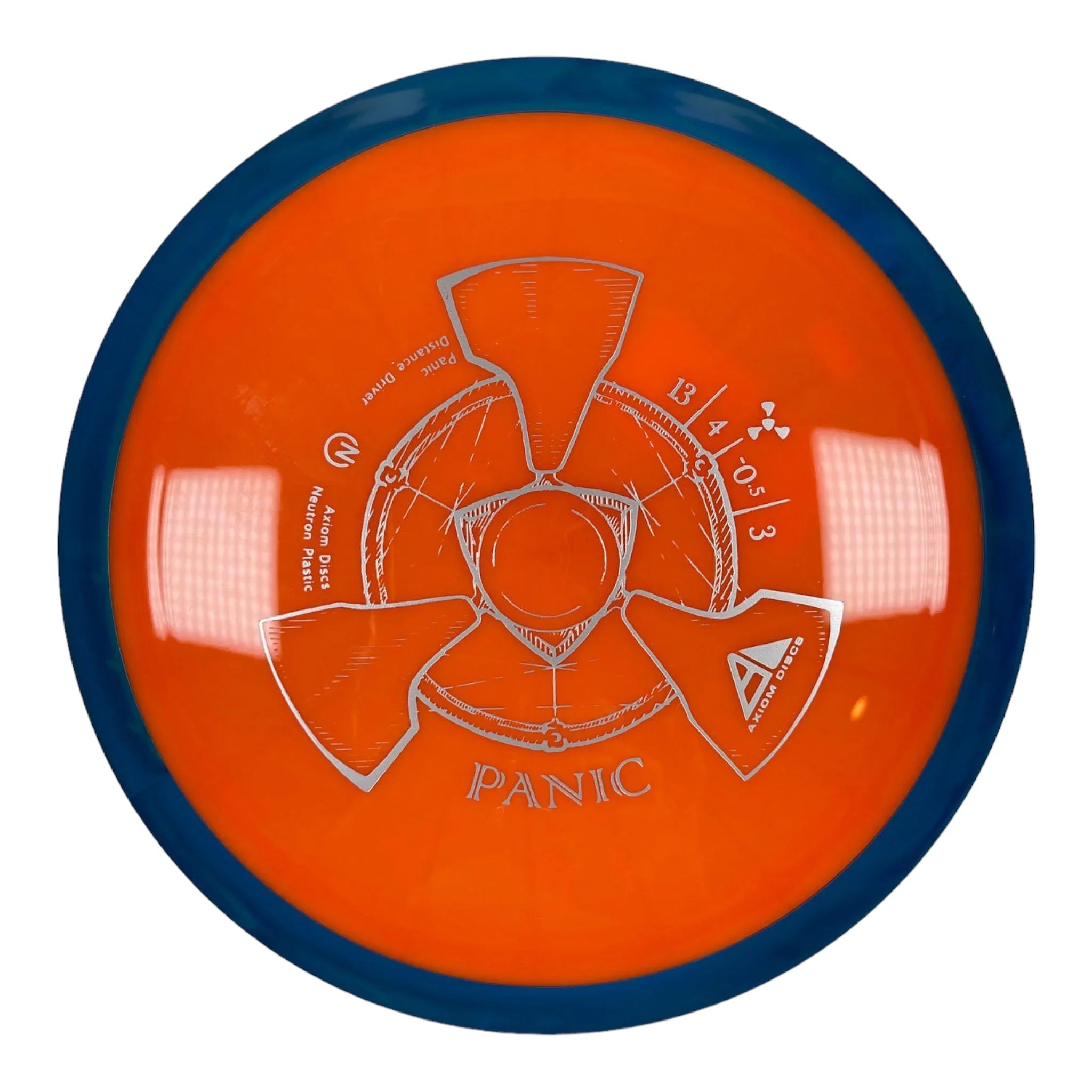 Axiom Discs Panic | Neutron | Orange/Blue 167 - 171g Disc Golf