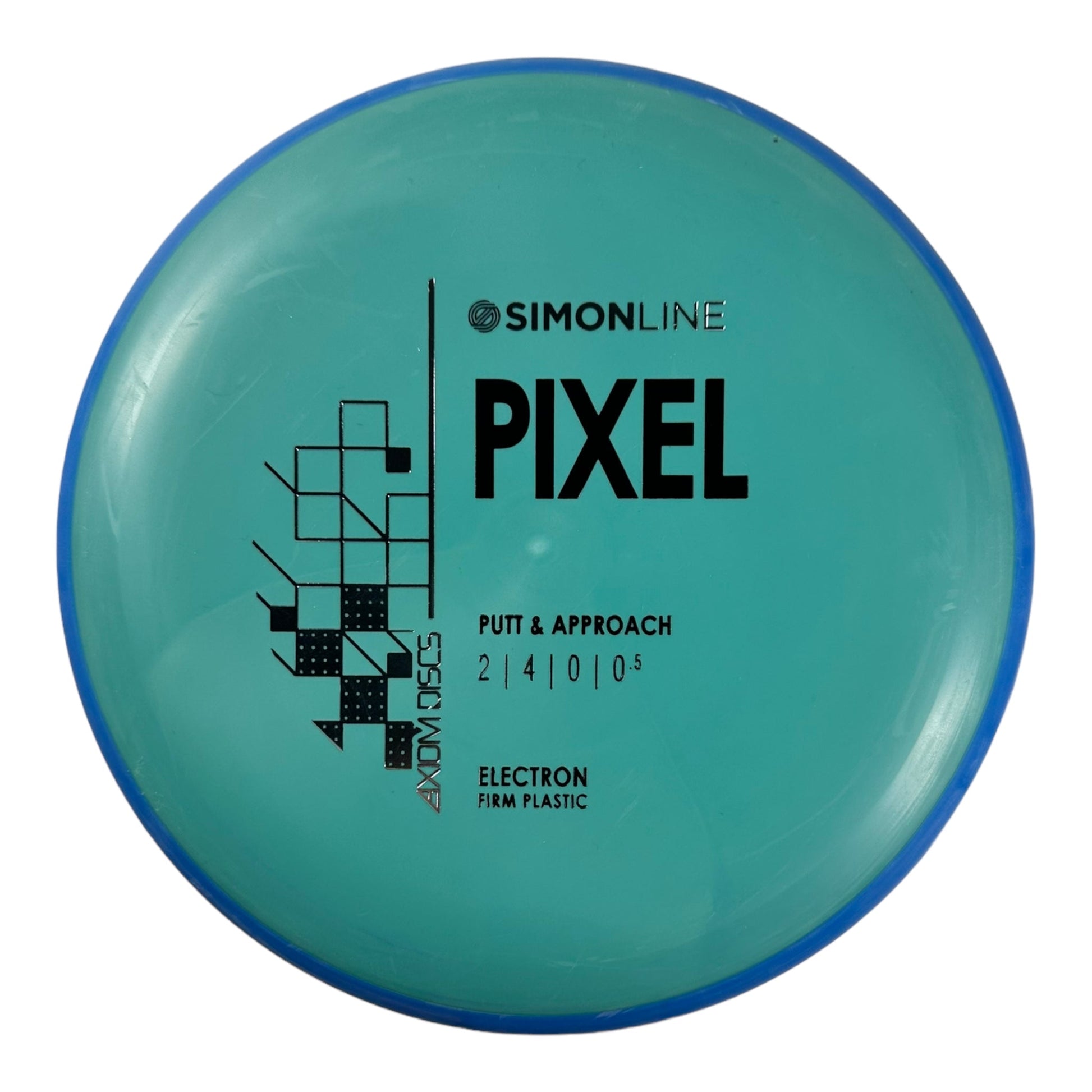 Axiom Discs Pixel | Electron Firm | Green/Blue 166g Disc Golf