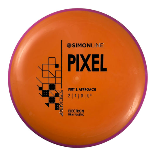 Axiom Discs Pixel | Electron Firm | Orange/Pink 175g Disc Golf