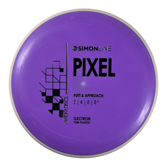 Axiom Discs Pixel | Electron Firm | Purple/White 168g Disc Golf