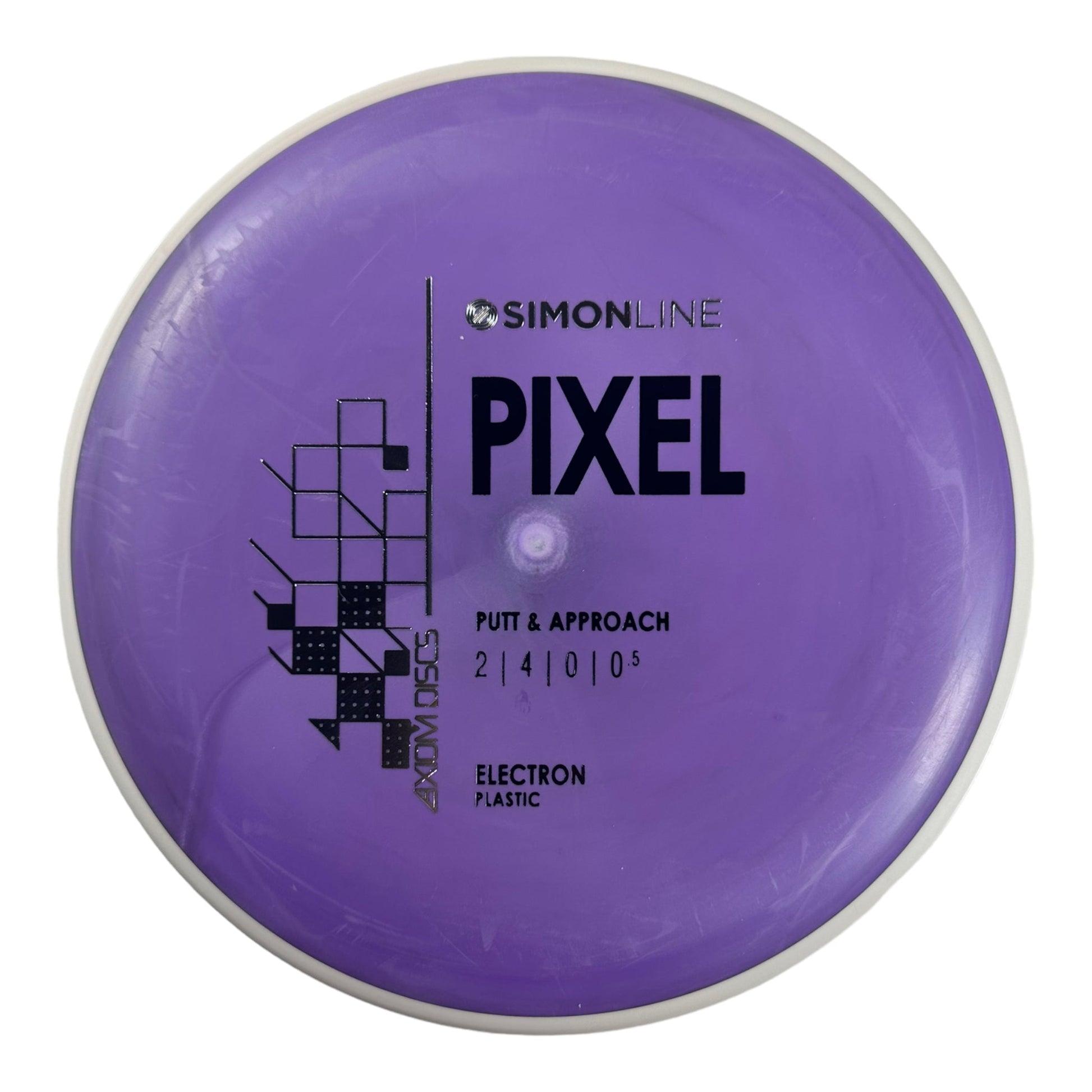 Axiom Discs Pixel | Electron | Purple/White 166g Disc Golf