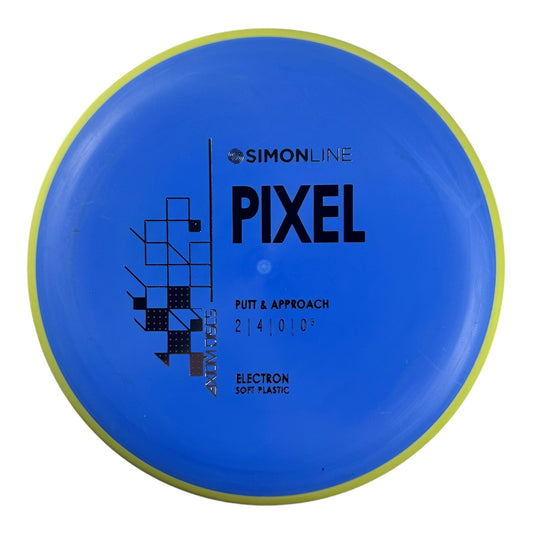 Axiom Discs Pixel | Electron Soft | Blue/Yellow 167g Disc Golf