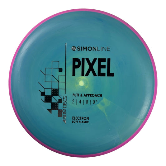 Axiom Discs Pixel | Electron Soft | Green/Pink 168g Disc Golf