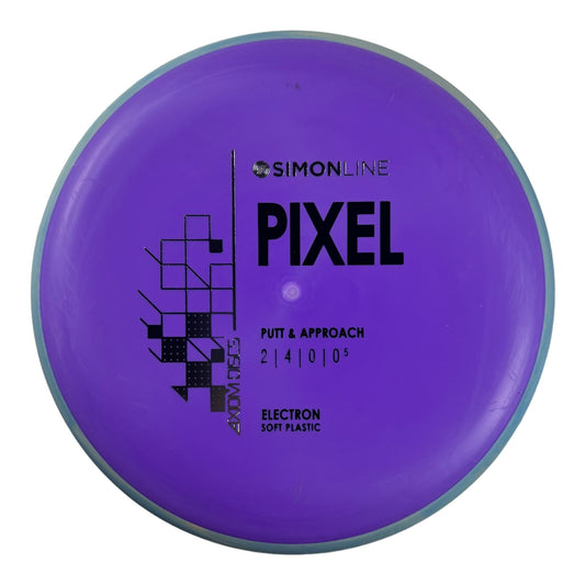 Axiom Discs Pixel | Electron Soft | Purple/Blue 166g Disc Golf