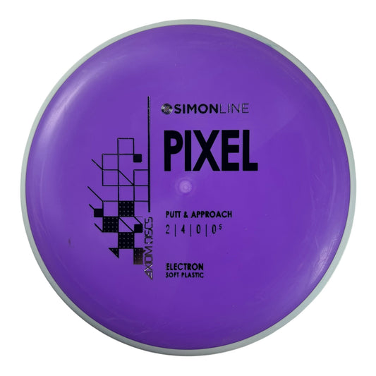 Axiom Discs Pixel | Electron Soft | Purple/White 172g Disc Golf