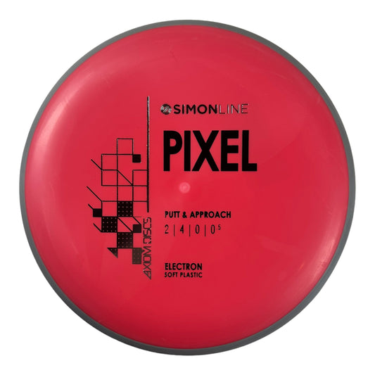 Axiom Discs Pixel | Electron Soft | Red/Grey 171g Disc Golf