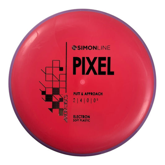 Axiom Discs Pixel | Electron Soft | Red/Purple 171g Disc Golf