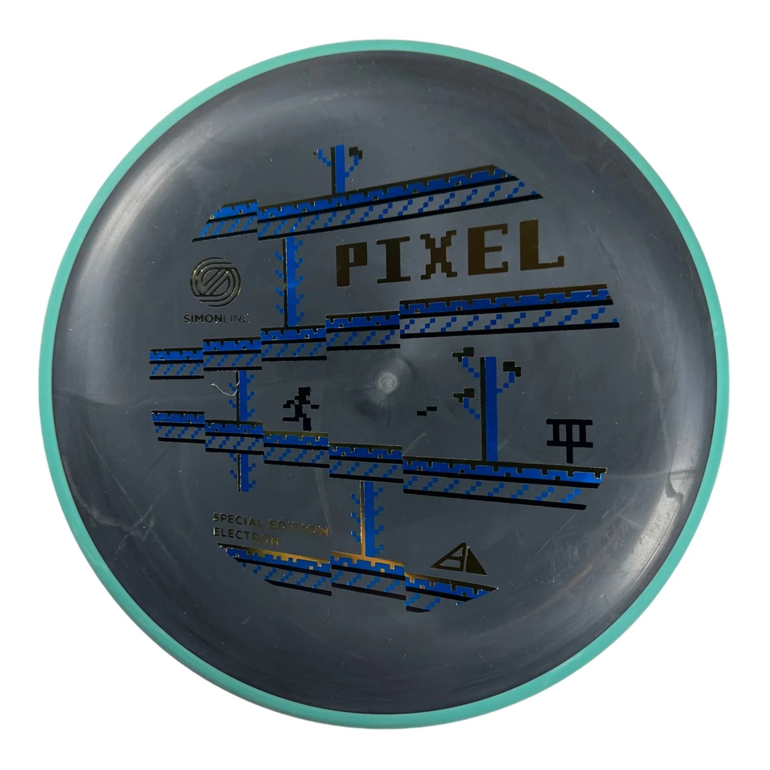 Axiom Discs Pixel | Electron | Black/Green 175g (Special Edition) Disc Golf
