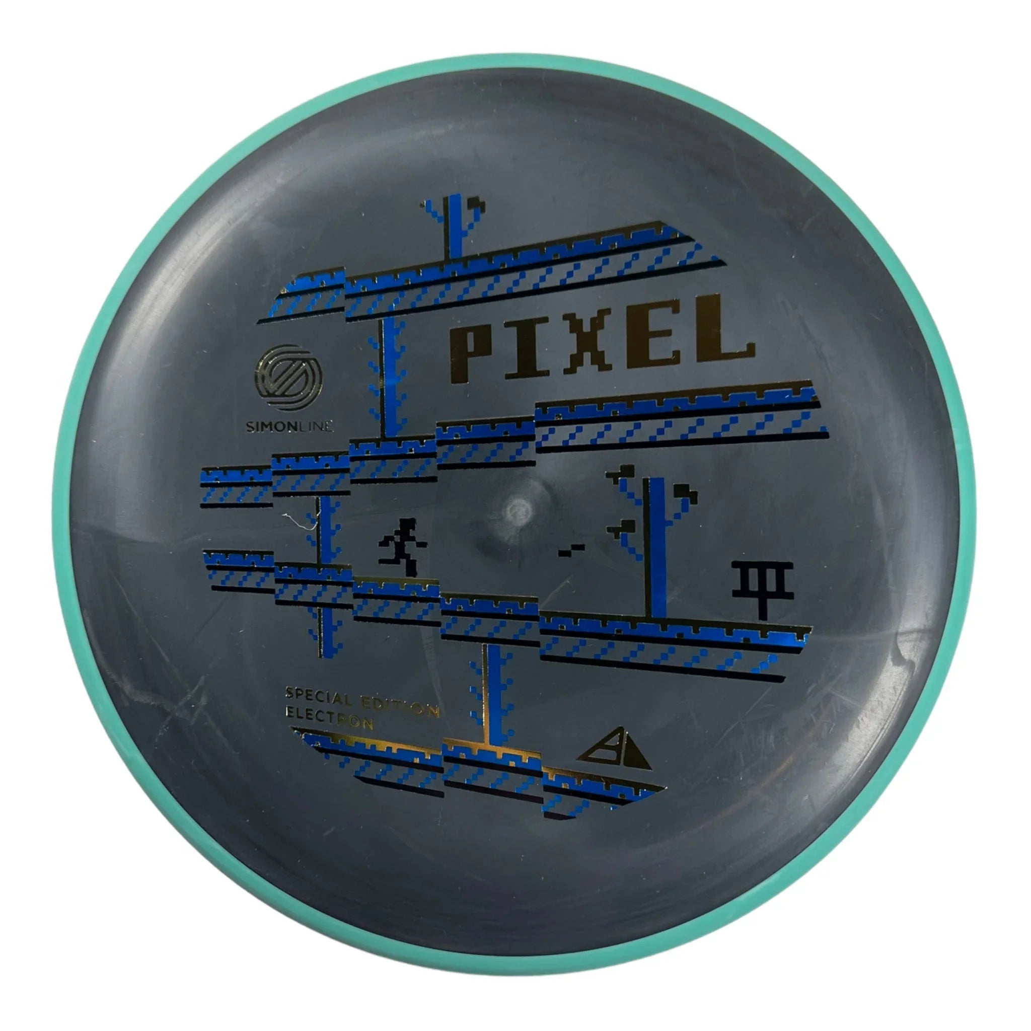 Axiom Discs Pixel | Electron | Black/Green 175g (Special Edition) Disc Golf
