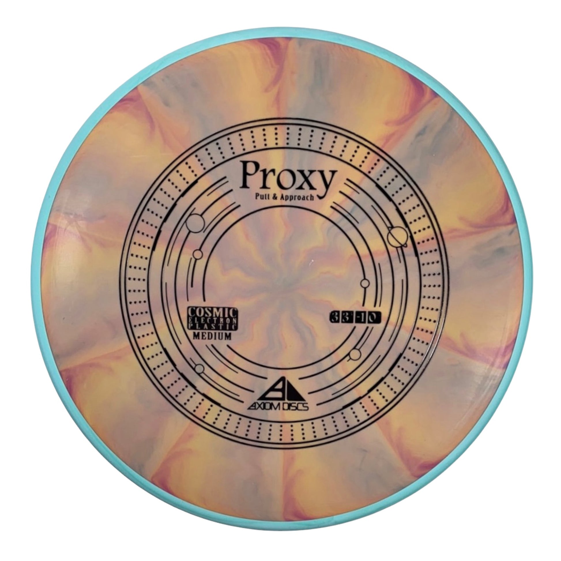 Axiom Discs Proxy | Cosmic Electron Medium | Tan/Blue 168g