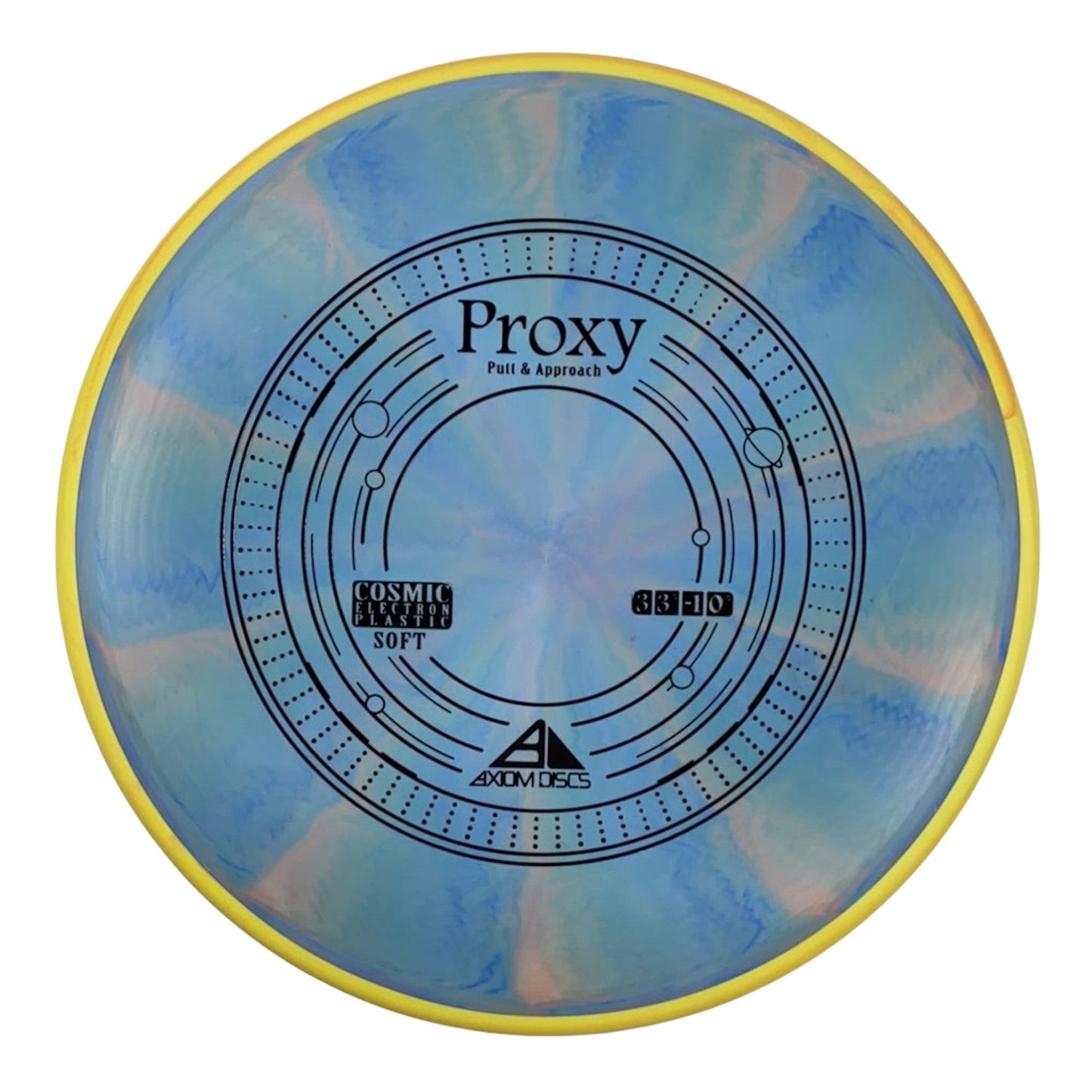 Axiom Discs Proxy | Cosmic Electron Soft | Blue/Yellow 172g