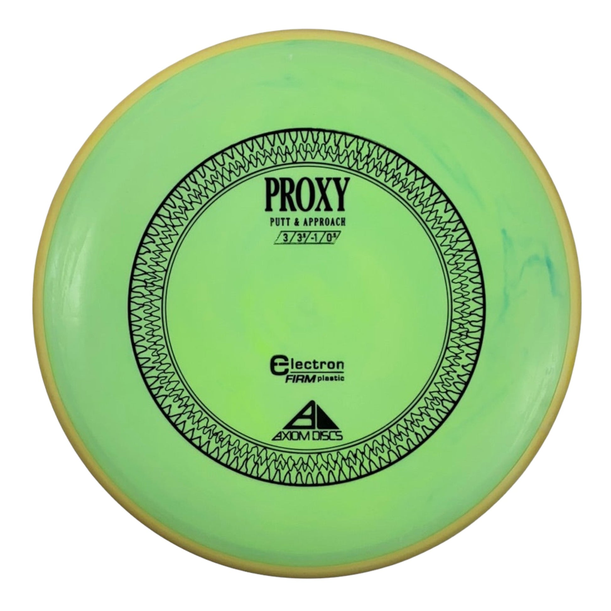 Axiom Discs Proxy | Electron Firm | Green/Yellow 166g Disc Golf