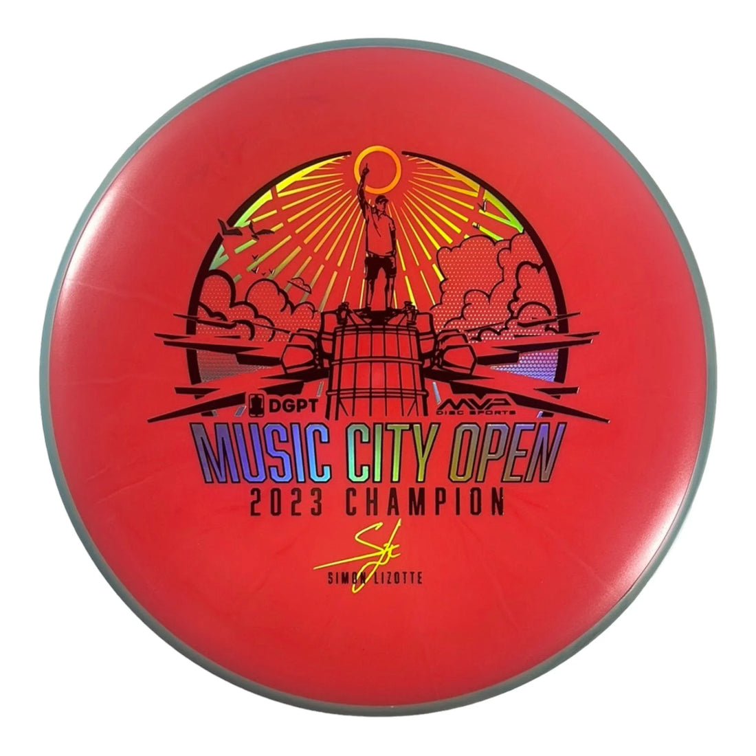 Axiom Discs Proxy | Fission | Red/Grey 167g (Simon Lizotte) Disc Golf