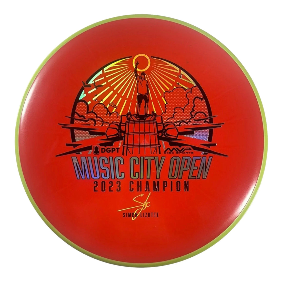 Axiom Discs Proxy | Fission | Red/Yellow 171g (Simon Lizotte) Disc Golf