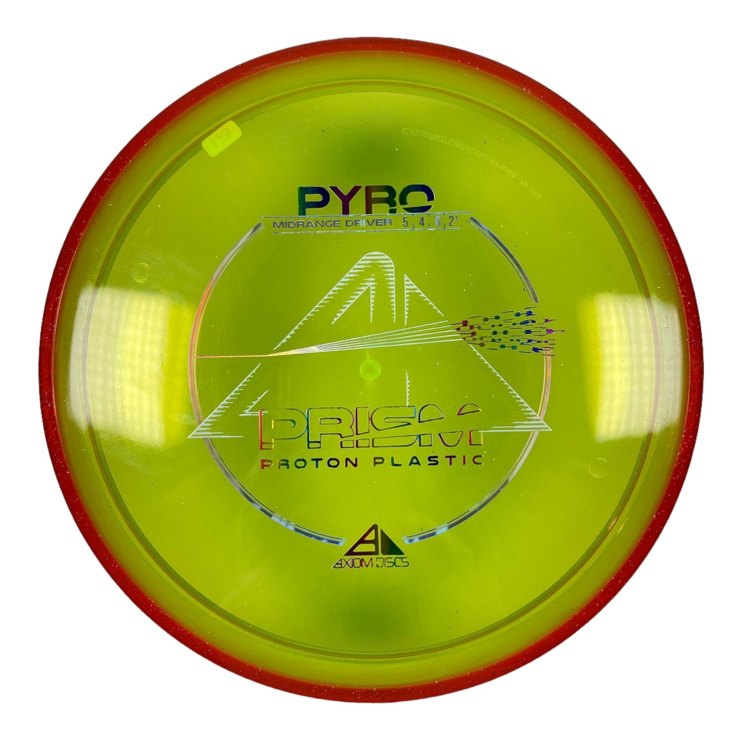 Axiom Discs Pyro | Prism Proton | Neon/Red 175g Disc Golf