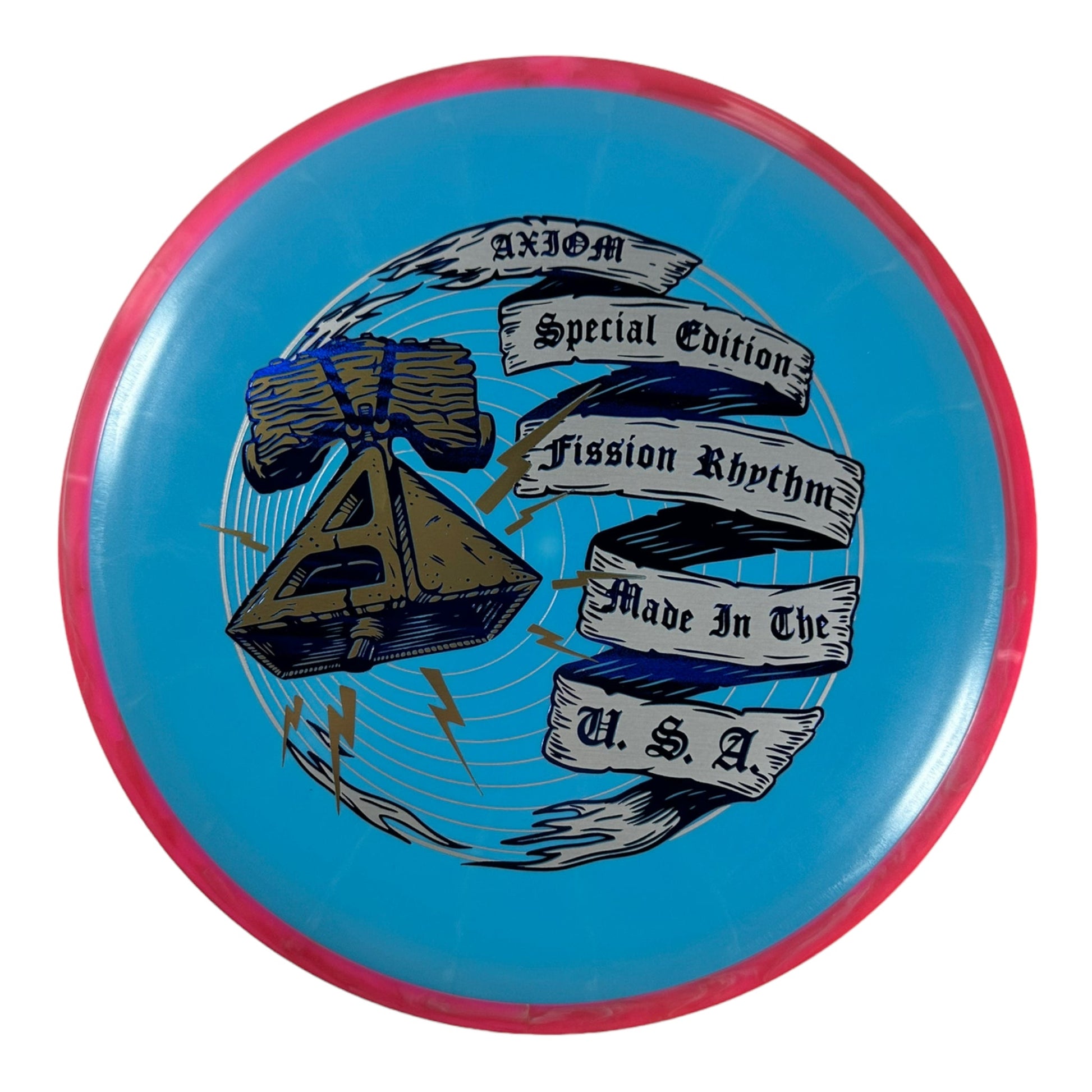 Axiom Discs Rhythm | Fission | Blue/Pink 172g (Special Edition) Disc Golf