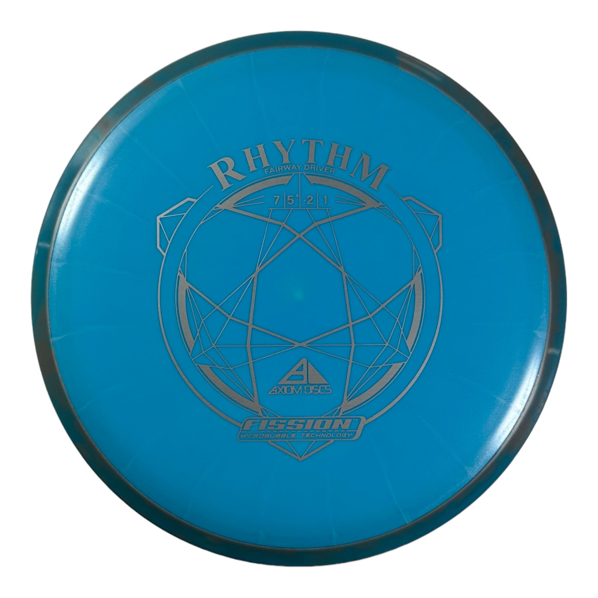 Axiom Discs Rhythm | Fission | Blue/Blue 167g Disc Golf