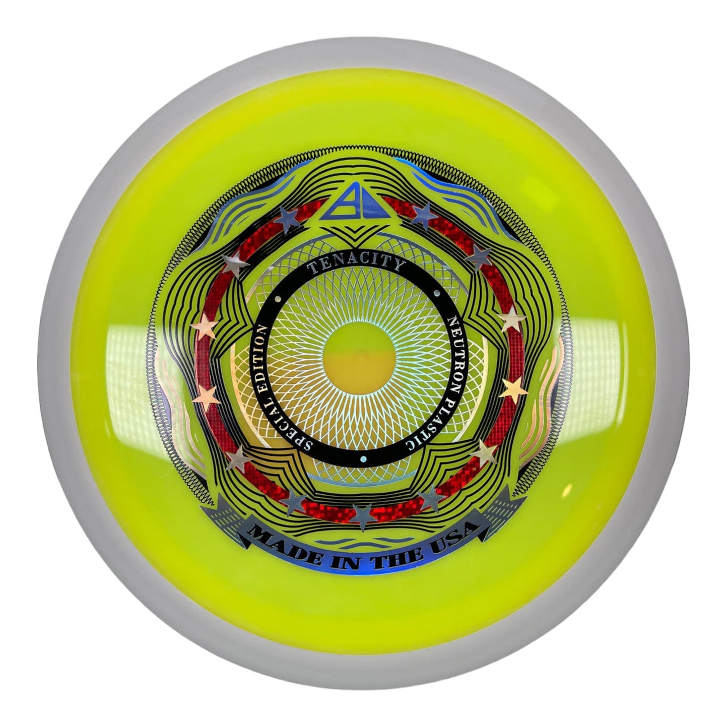 Axiom Discs Tenacity | Neutron | Yellow/White 173-174g (Special Edition) Disc Golf