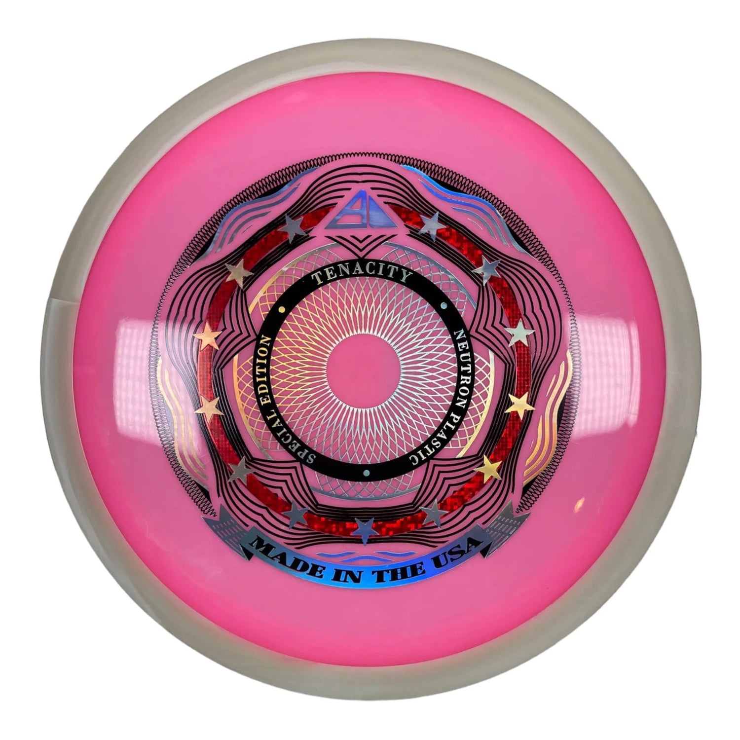 Axiom Discs Tenacity | Neutron | White/Pink 172 - 173g (Special Edition) Disc Golf