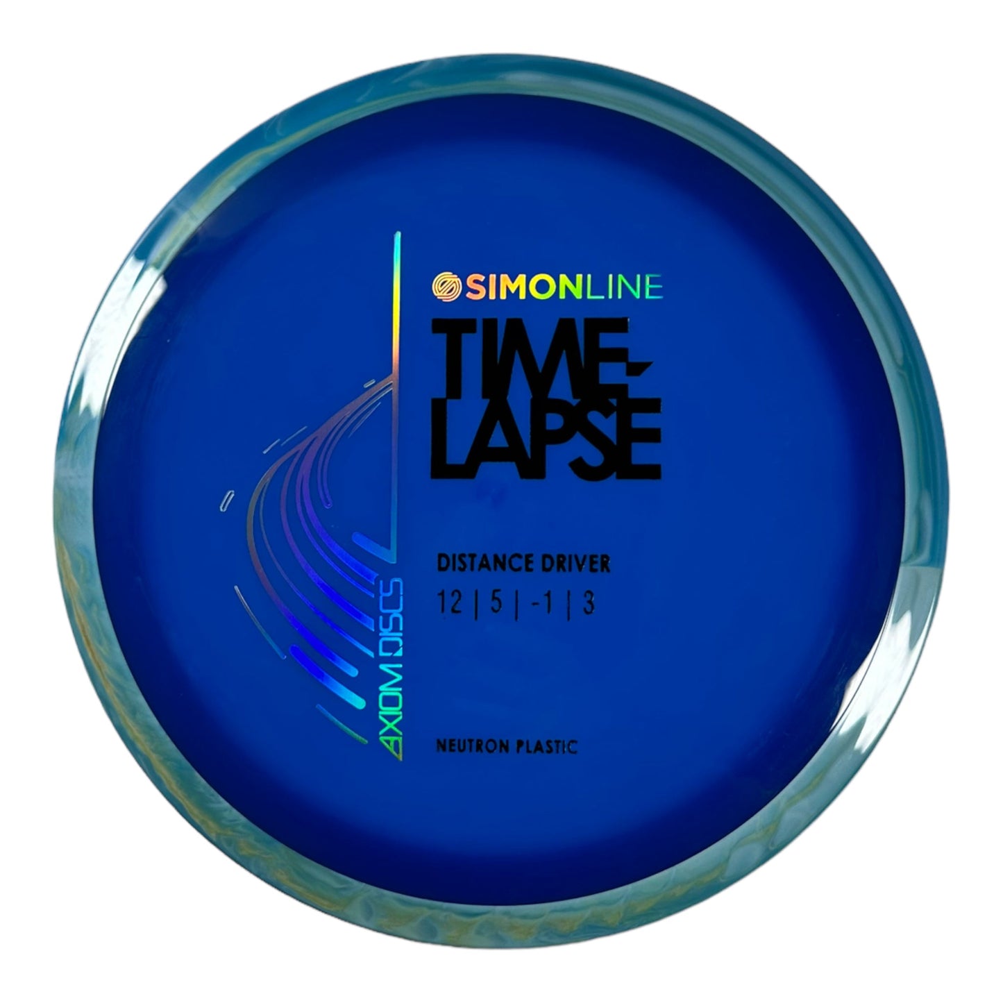 Axiom Discs Time-Lapse | Neutron | Blue/Blue 172g Disc Golf