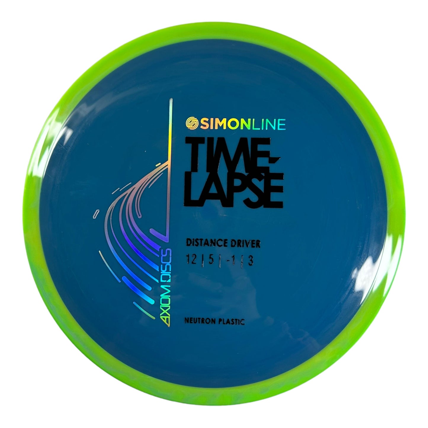 Axiom Discs Time-Lapse | Neutron | Blue/Green 172g Disc Golf