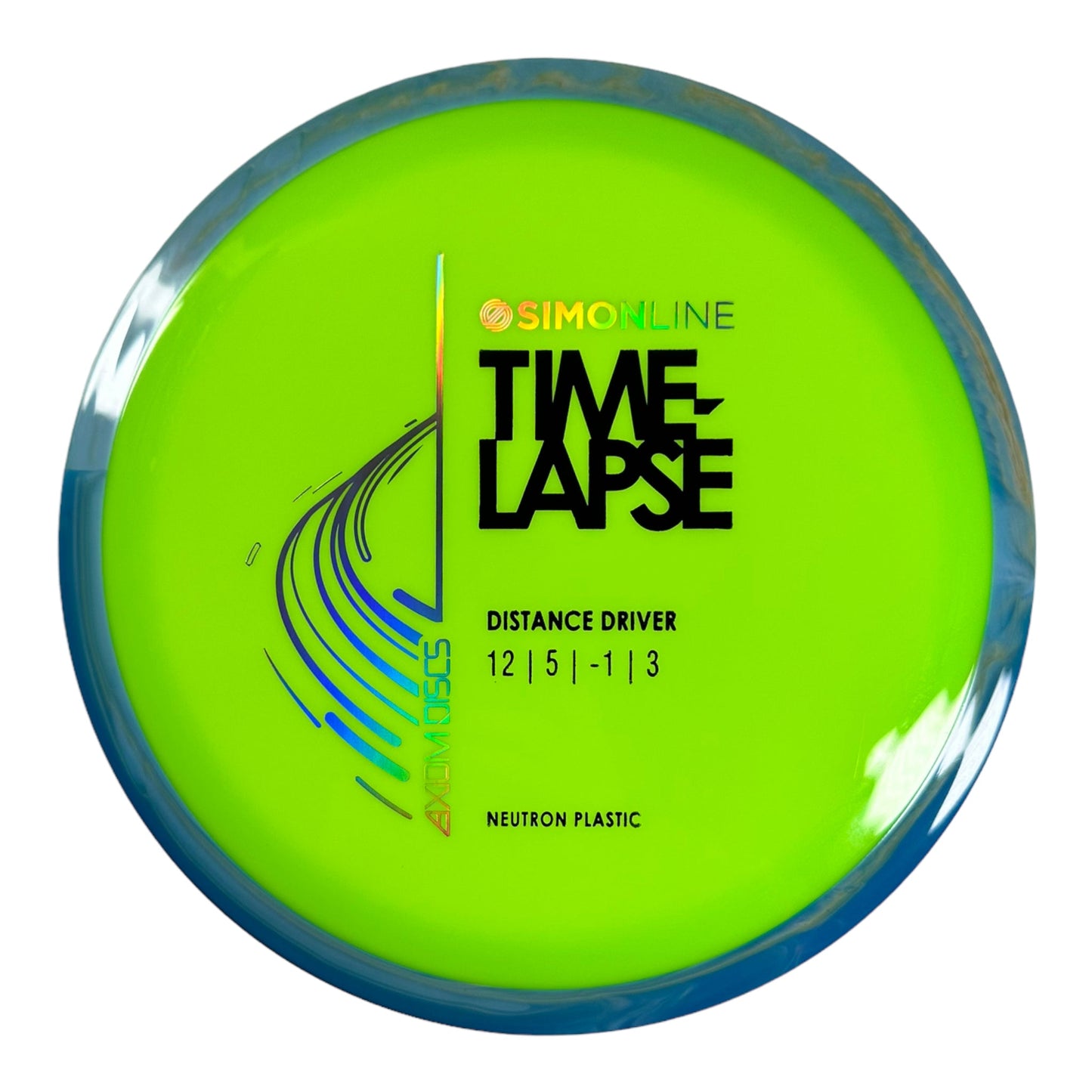 Axiom Discs Time-Lapse | Neutron | Green/Blue 173g Disc Golf