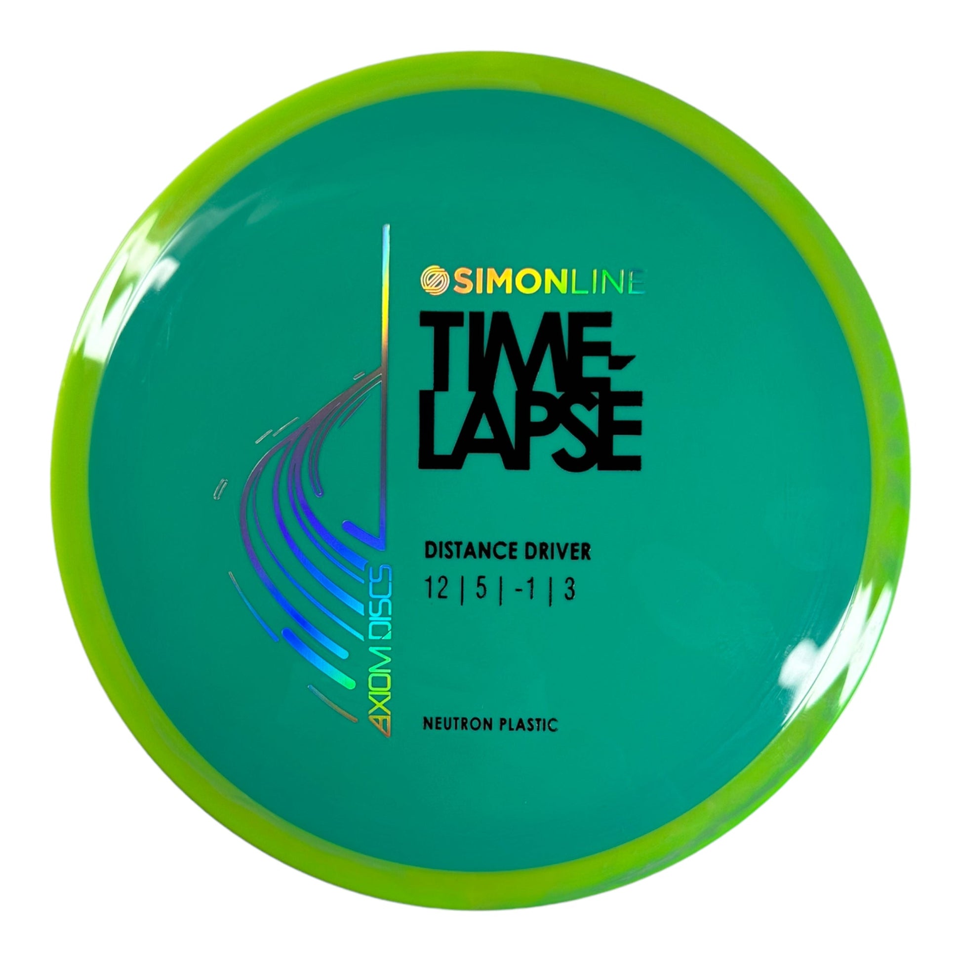 Axiom Discs Time-Lapse | Neutron | Green/Green 172g Disc Golf