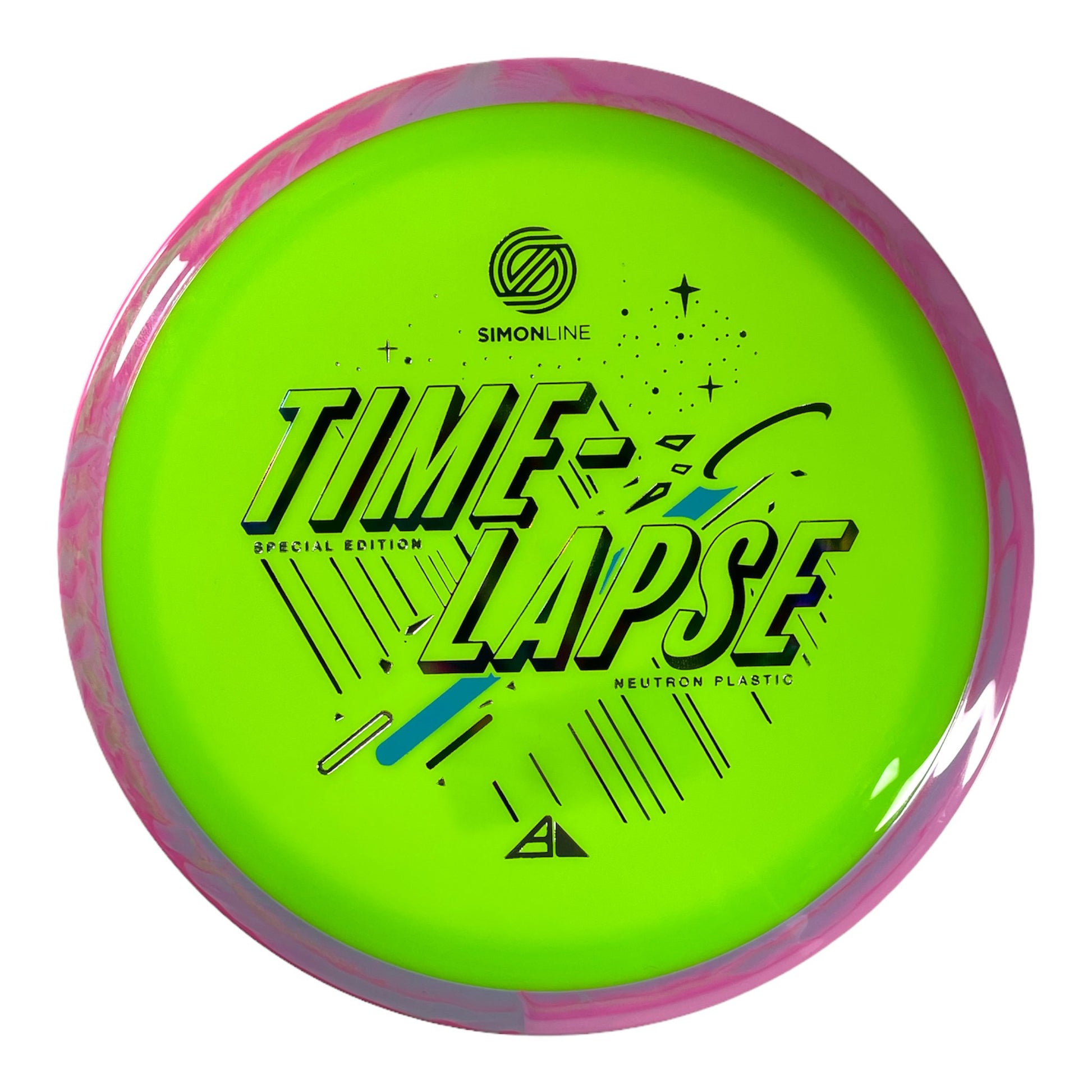 Axiom Discs Time-Lapse | Neutron | Green/Pink 174g (Special Edition) Disc Golf
