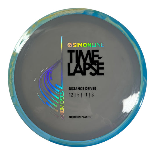 Axiom Discs Time-Lapse | Neutron | Grey/Blue 172g Disc Golf