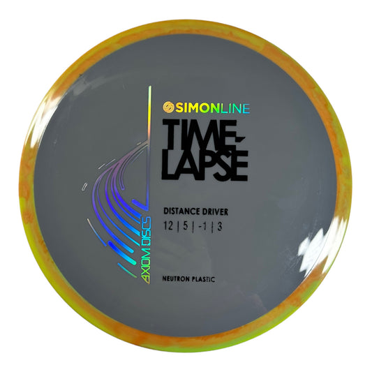 Axiom Discs Time-Lapse | Neutron | Grey/Orange 172g Disc Golf