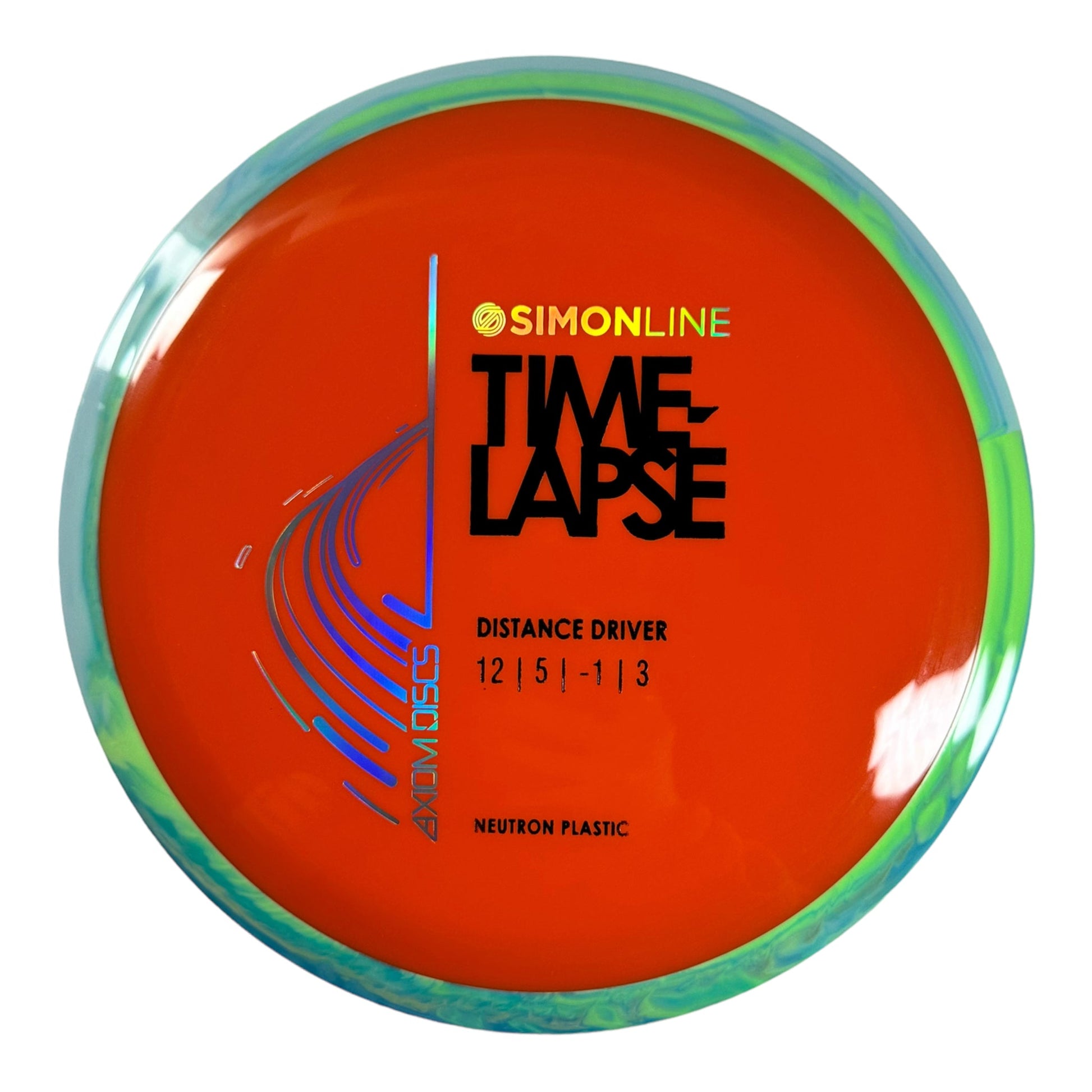 Axiom Discs Time-Lapse | Neutron | Orange/Blue 174g Disc Golf