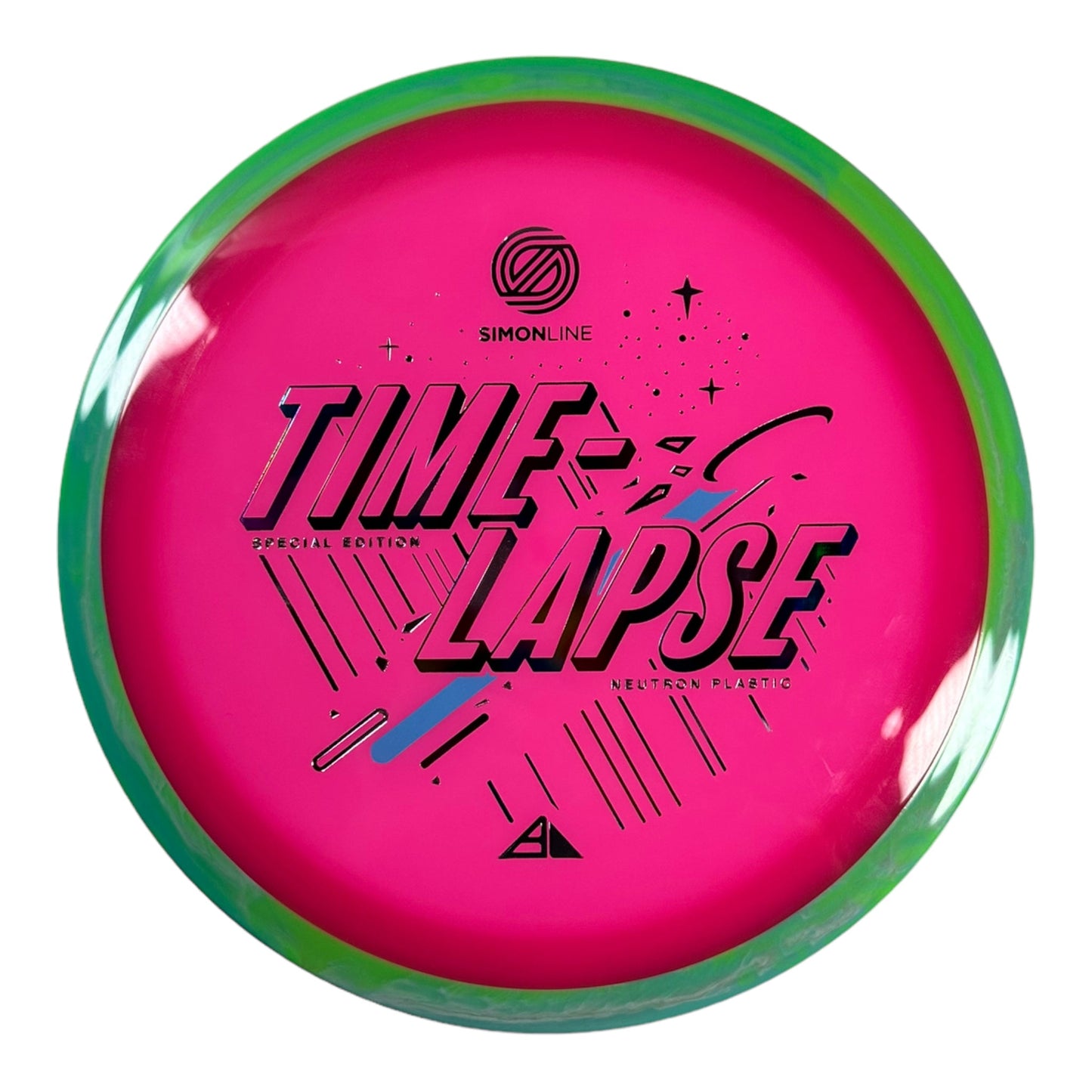 Axiom Discs Time-Lapse | Neutron | Pink/Green 174g (Special Edition) Disc Golf
