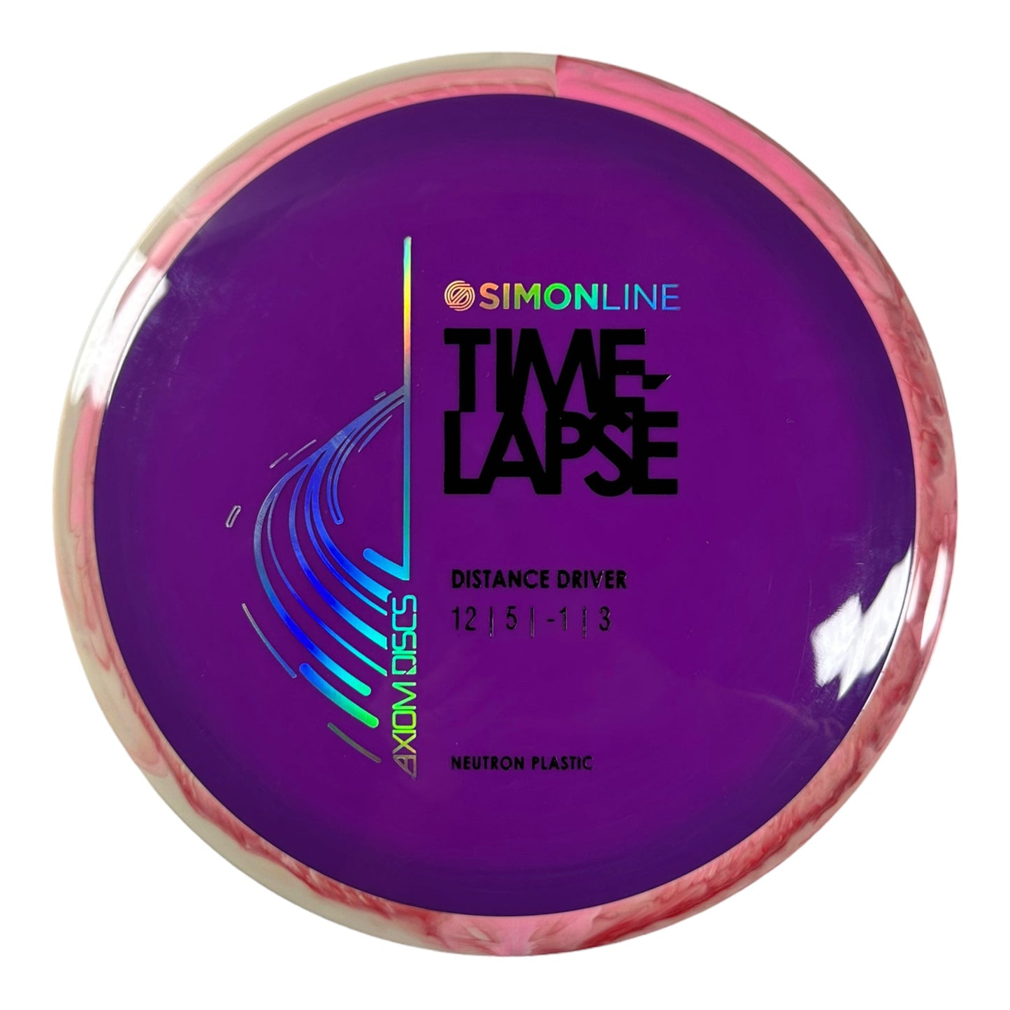 Axiom Discs Time-Lapse | Neutron | Purple/Pink 173g Disc Golf