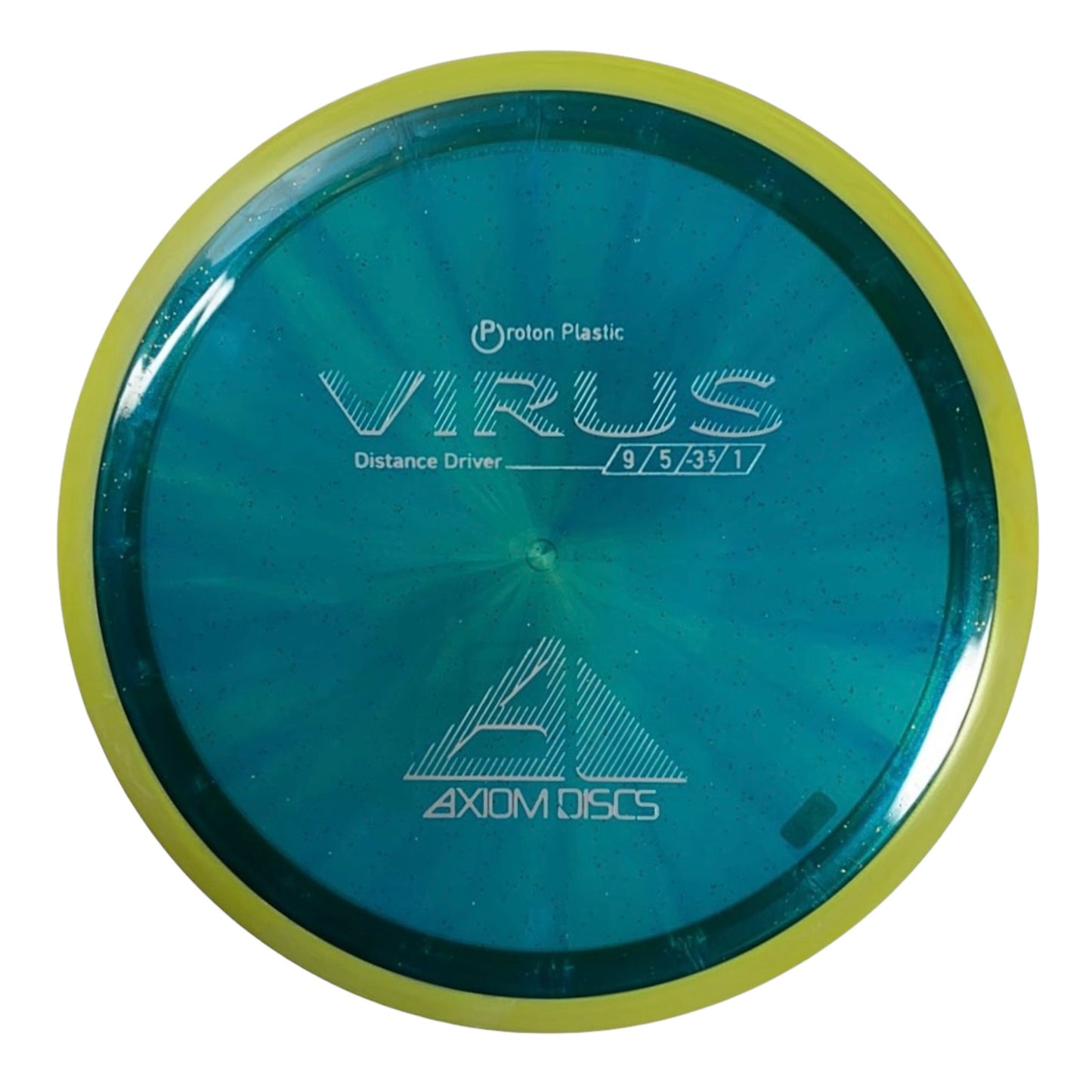 Axiom Discs Virus | Proton | Blue/Green 168g Disc Golf