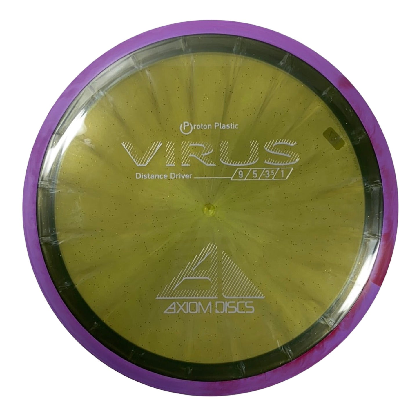 Axiom Discs Virus | Proton | Green/Purple 167g Disc Golf