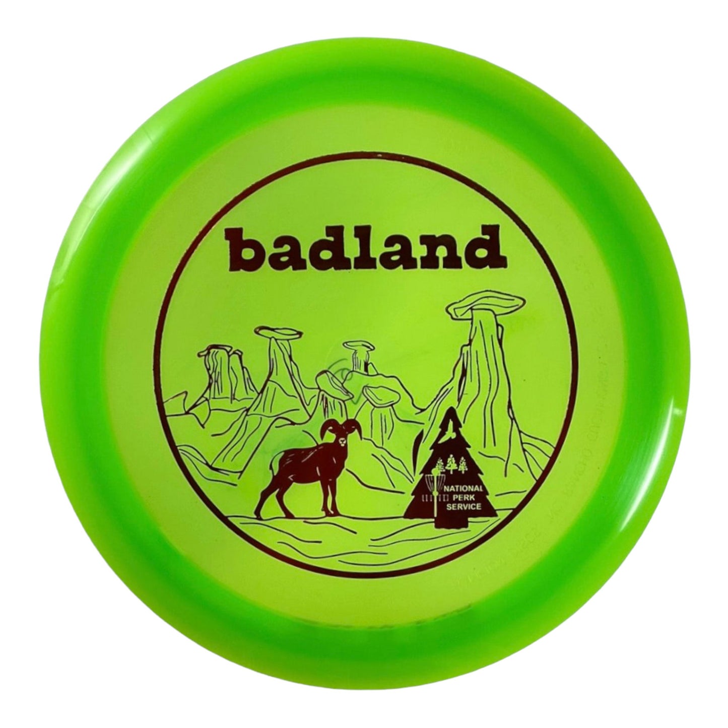 Innova Champion Discs Badland - Beast | Champion | Green/Red 167g (First Run) 47/50 Disc Golf