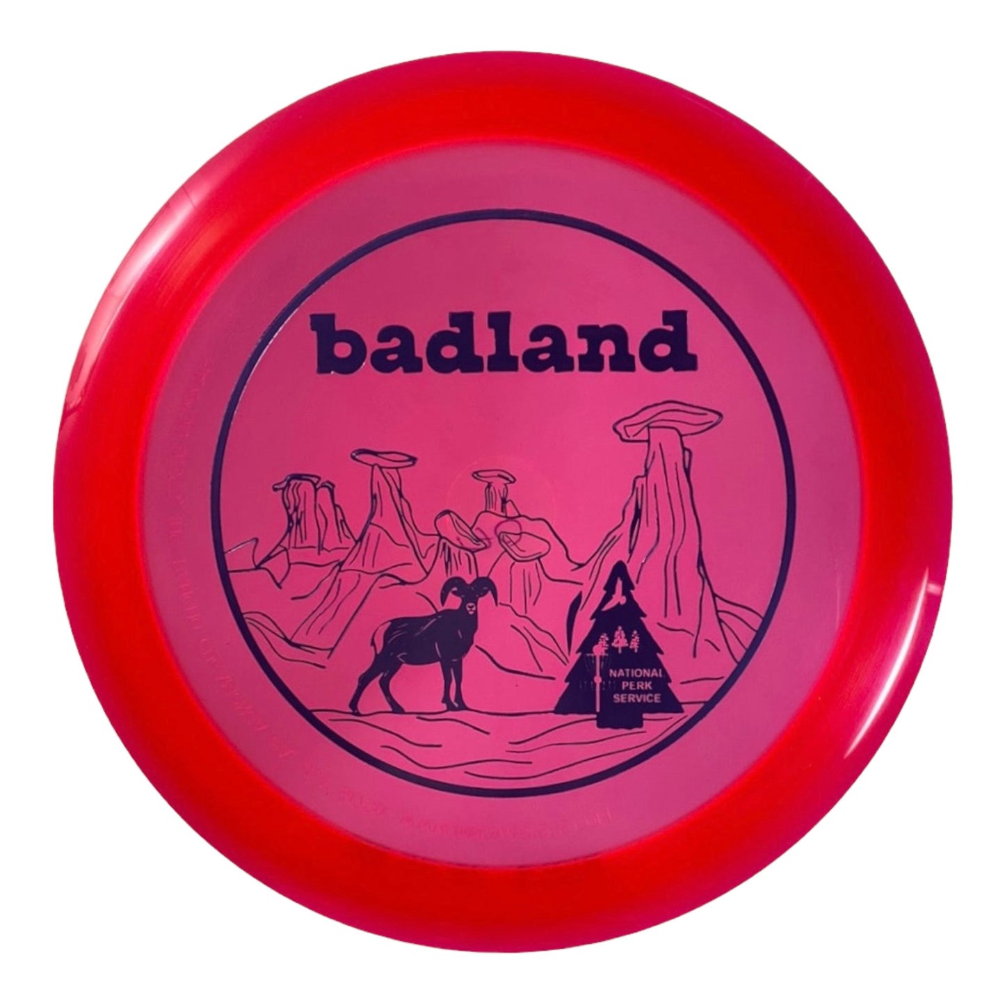 Innova Champion Discs Badland - Beast | Champion | Pink/Purple 170g (First Run) 43/50 Disc Golf